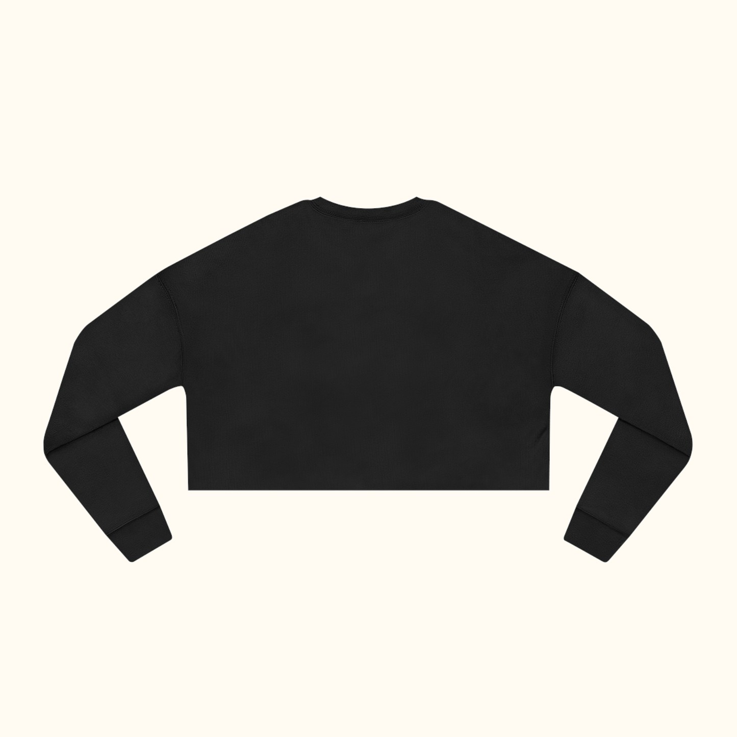 Retro Cassette Women's Cropped Sweatshirt