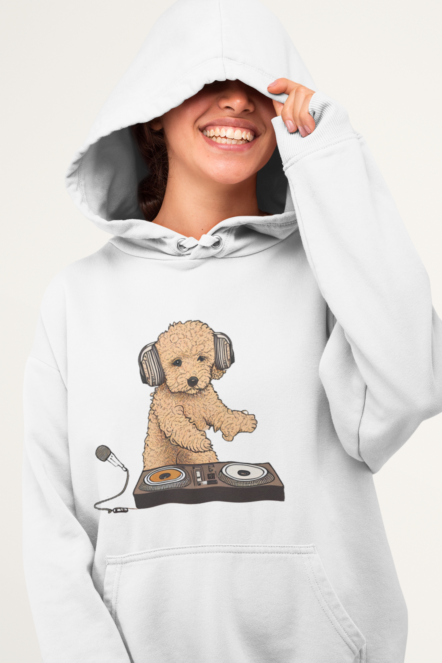 Retro Beats Unisex Hooded Sweatshirt