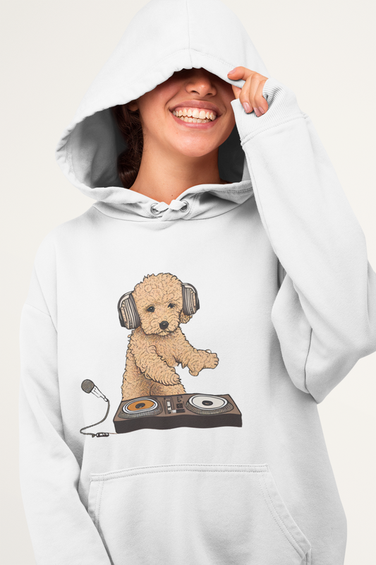 Retro Beats Unisex Hooded Sweatshirt
