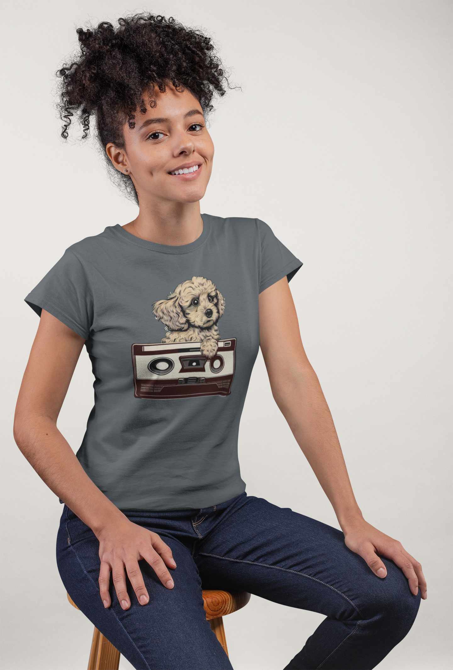 Retro Cassette Unisex Classic Crew Tee