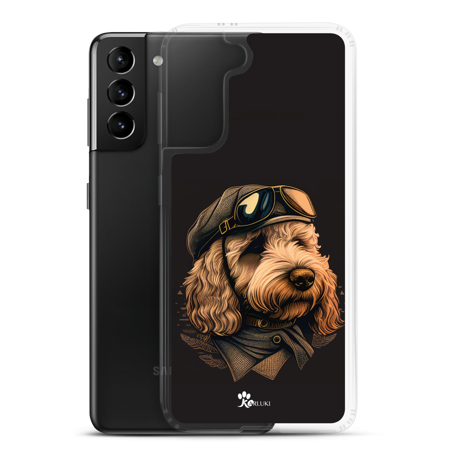 Karluki for Samsung Clear Case | Aviator Midnight