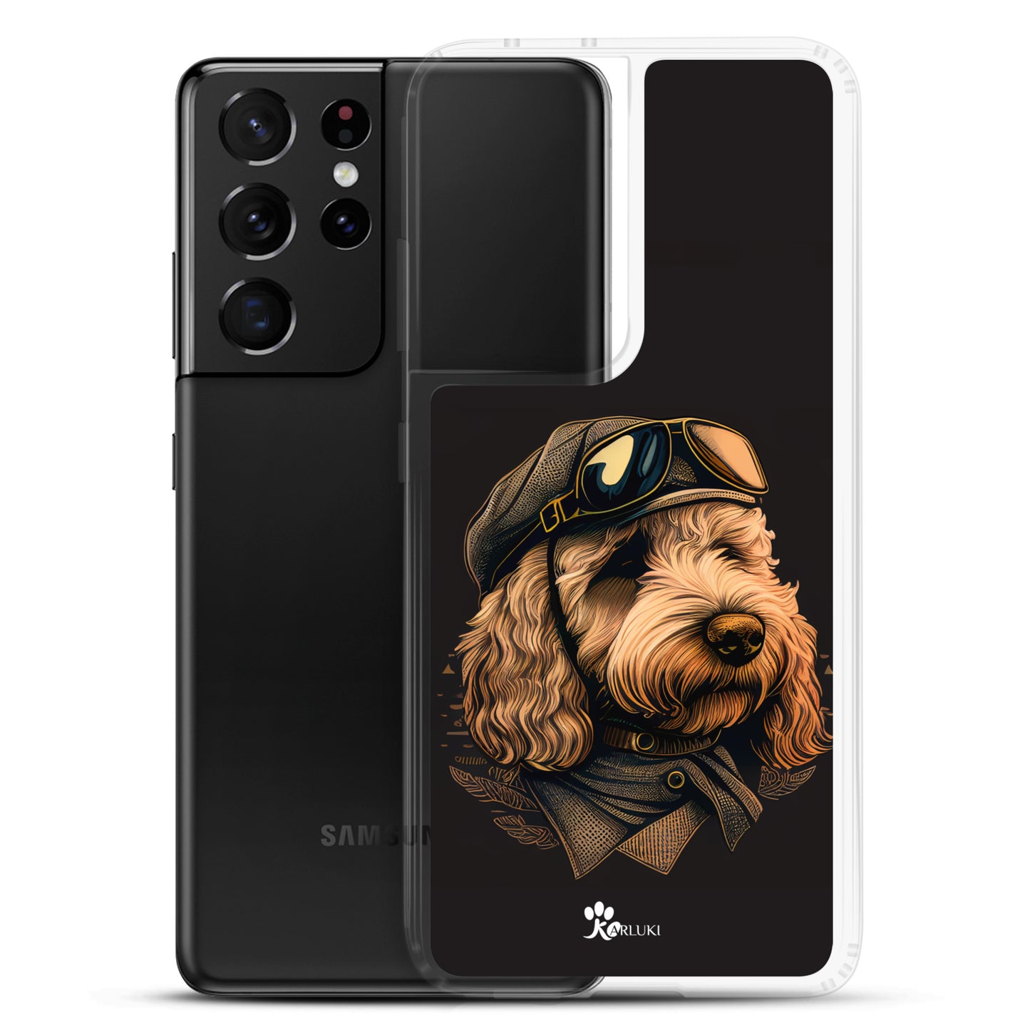 Karluki for Samsung Clear Case | Aviator Midnight