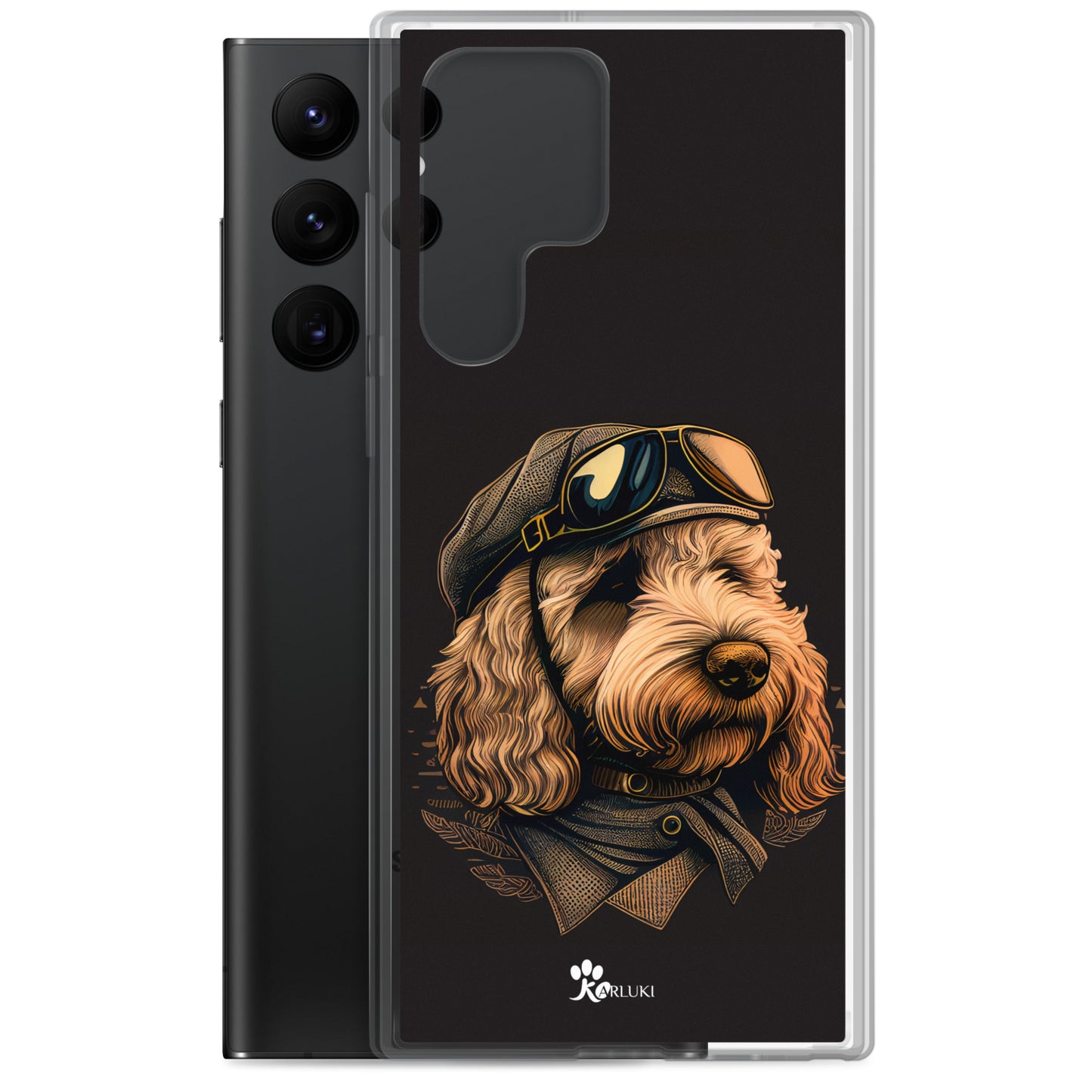 Karluki for Samsung Clear Case | Aviator Midnight